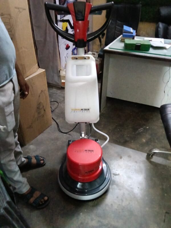 Global Hi Tech Heavy-Duty Single Disc Floor Scrubber & Polisher