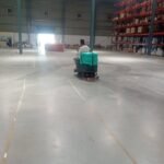 Global Hi Tech Industrial Ride-On Floor Scrubber