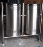 Premium Stainless Steel Pedal Dustbin
